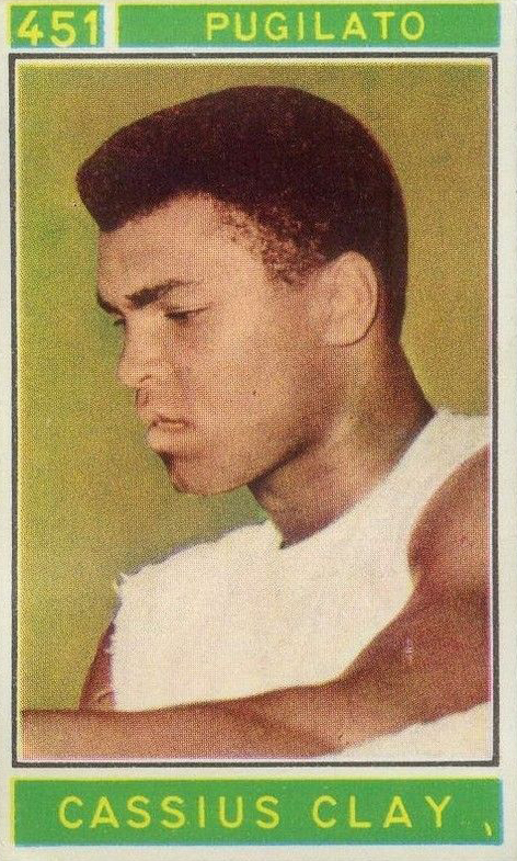 1967 Panini Campioni Dello Sport Cassius Clay 451