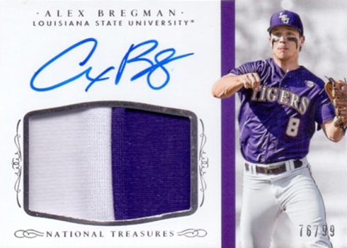 Alex Bregman Baseball Card (LSU Tigers) 2015 Panini Team Collection #71 at  's Sports Collectibles Store