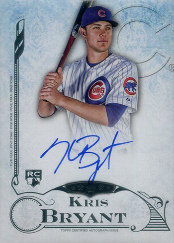 Topps readies Kris Bryant Rookie Cards - Beckett News