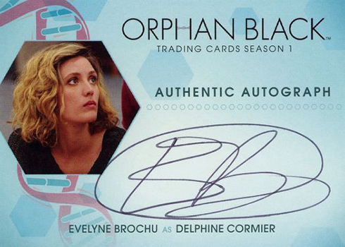 2016 Cryptozoic Orphan Black Season 1 Autographs Evelyne Brochu