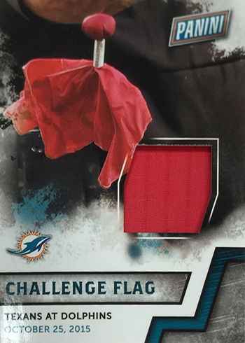 2016 Panini Fathers Day Game Dated Memorabilia Flag