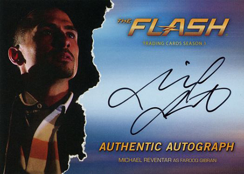 2016 The Flash Season 1 Autographs Michael Reventer