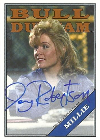 2016 Topps Archives Bull Durham Autographs Jenny Robertson 695