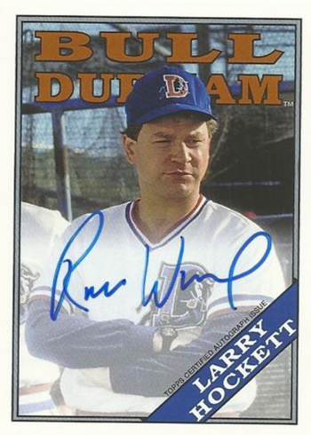 2016 Topps Archives Bull Durham Autographs Robert Wuhl 145