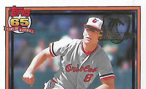 2016 Topps Archives Operation Desert Shield Cal Ripken Header