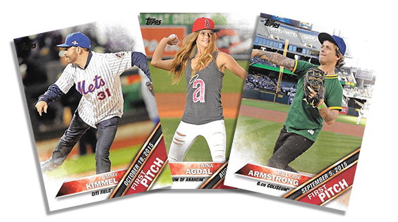 2016 Topps Series 2 First Pitch Header