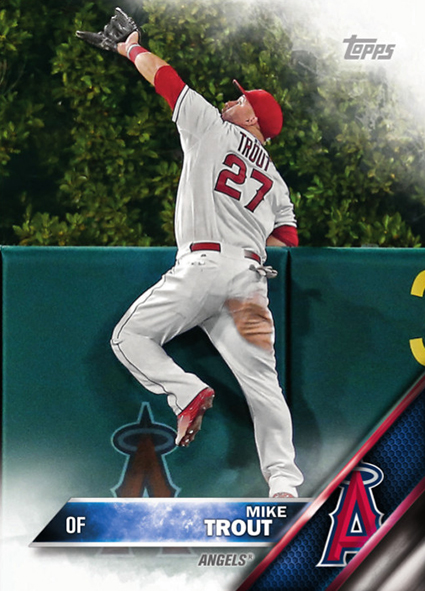 2016 Topps Stadium Giveaway Mike Trout