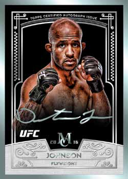 2016 Topps UFC Museum Collection Framed Autograph