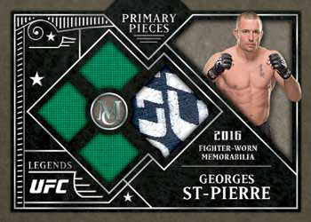 2016 Topps UFC Museum Collection Primary Pieces