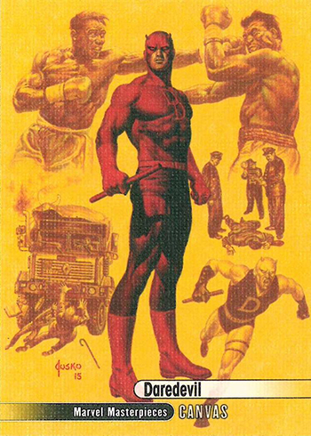 2016 Marvel Masterpieces Joe Jusko Base Card #5 Magik /1999 