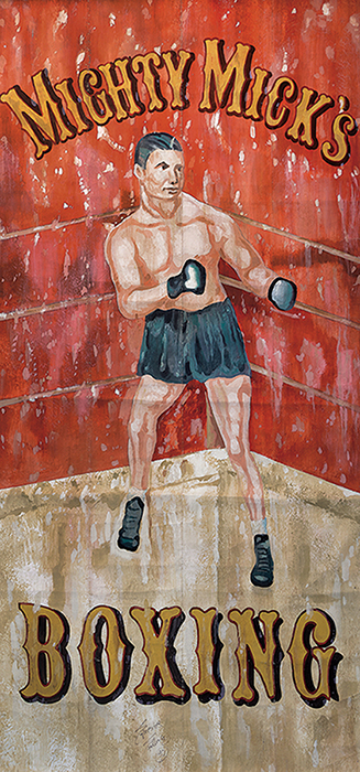 fighting MMA Mr Balboa T ROCKY GYM SIGN Balboa BOXING Mancave decor garage 