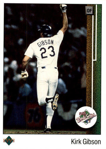 1989 Upper Deck 666 Kirk Gibson