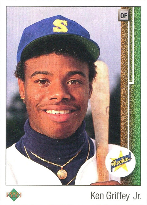 Ken Griffey Jr. Baseball Card Ken Griffey Sr. Card baseball 