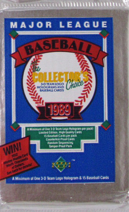 1989 Upper Deck Ken Griffey Jr. Rookie Card History