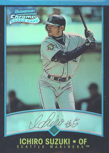 2001 Bowman Chrome Ichiro Suzuki RC