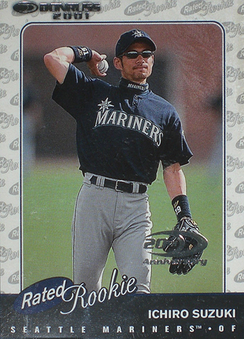 2001 Upper Deck Baseball #271 Ichiro Suzuki Rookie Card at