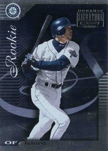 2001 Donruss Signature Series Ichiro Suzuki RC