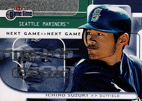 2001 Fleer Game Time Ichiro Suzuki RC