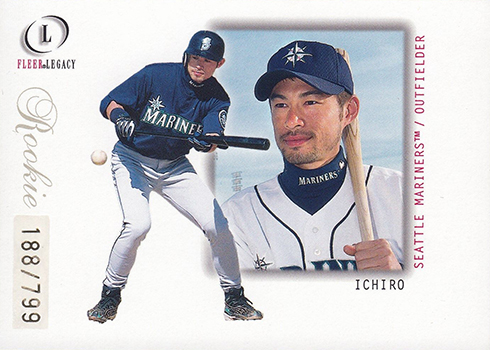2001 Fleer Legacy Ichiro Suzuki RC
