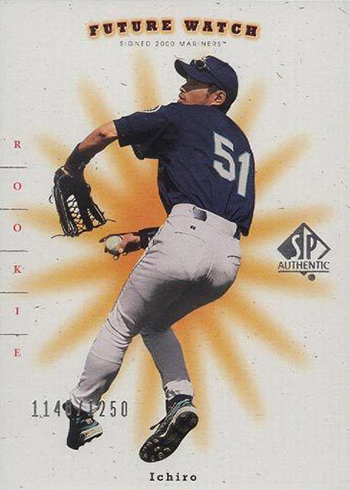 2001 SP Authentic Ichiro Suzuki RC