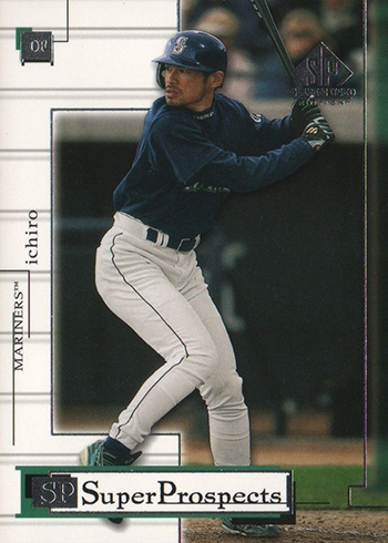 2001 SP Game Used Ichiro