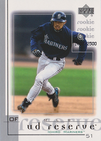 2001 upper deck ichiro suzuki Values - MAVIN