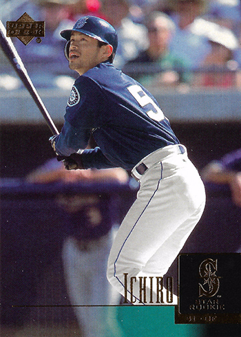 Ichiro Suzuki Rookie: What Is The Value of “Once In A Lifetime Cards?