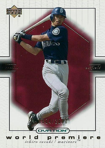 2001 Upper Deck Ovation Ichiro