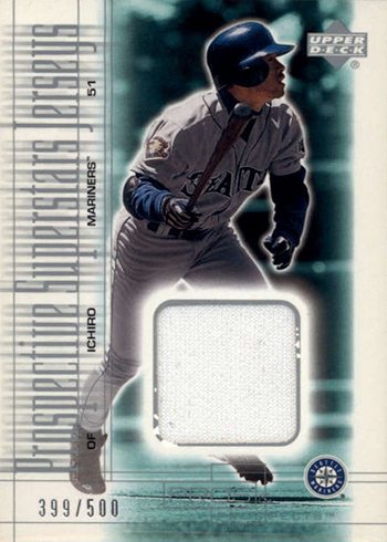 2001 Upper Deck Pros and Prospects Ichiro Suzuki RC