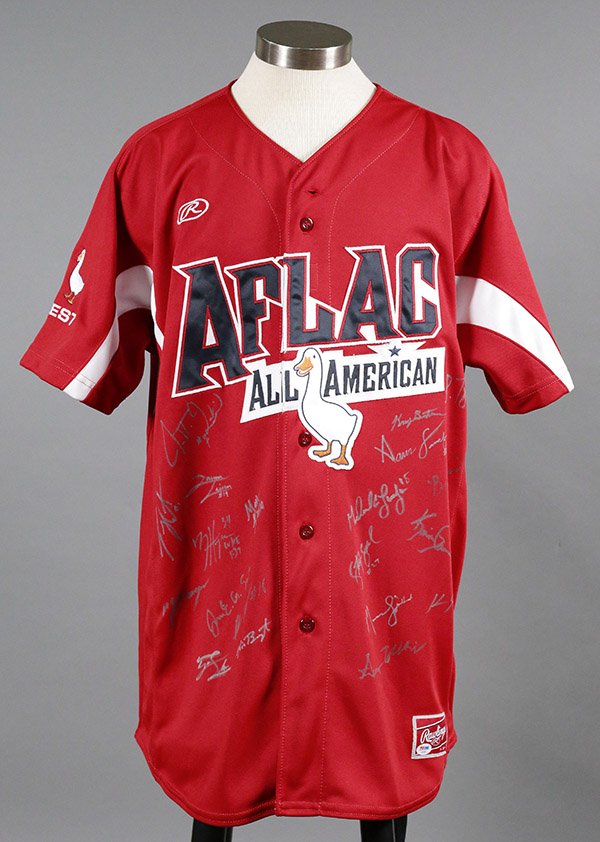 Bryce Harper Autographed Team Issued Red Alternate Jersey