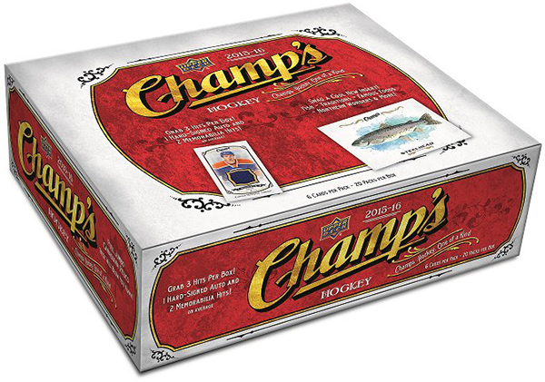 2015-16 Upper Deck Champ's Hockey Box