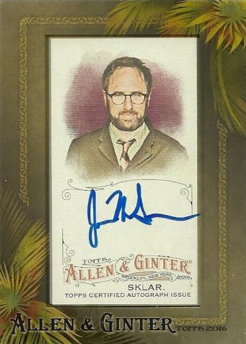 2016 AG Autograph Jason Sklar