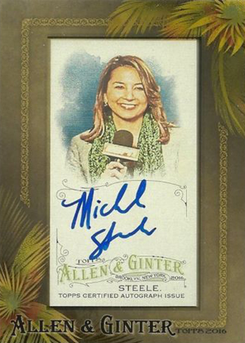 2016 AG Autograph Michele Steele