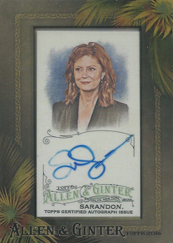 2016 AG Autograph Susan Sarandon