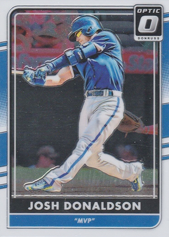 2016 Donruss Optic Baseball Variations Josh Donaldson