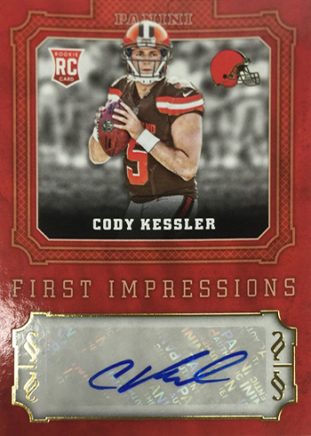 2016 Panini Football First Impressions Autographs