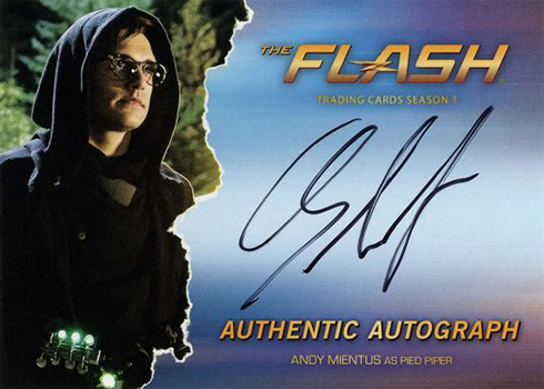 2016 The Flash Season 1 Autographs Andy Mientus Pied Piper