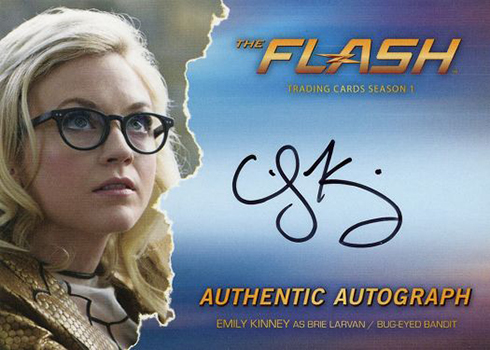 2016 The Flash Season 1 Autographs Emily Kinney