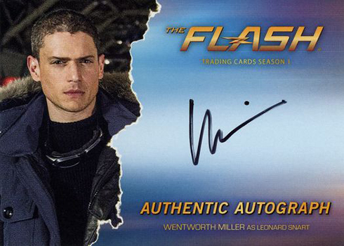 2016 The Flash Season 1 Autographs Wentworth Miller