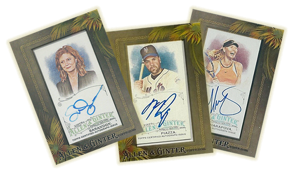 2016 Topps Allen and Ginter Autographs Header