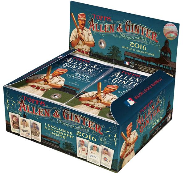 2016 Topps Allen & Ginter X Baseball Box