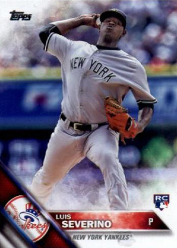 2016 Topps Baseball Variations Retail 265 Luis Severino