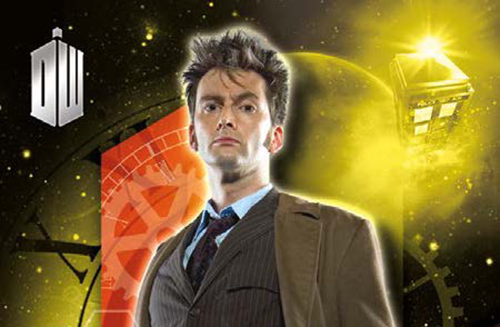 2016 Topps Doctor Who SDCC Tenth Doctor header