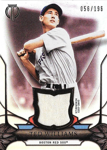 2016 Topps Bunt Ted Williams Boston Red Sox #129 Baseball card MATV3