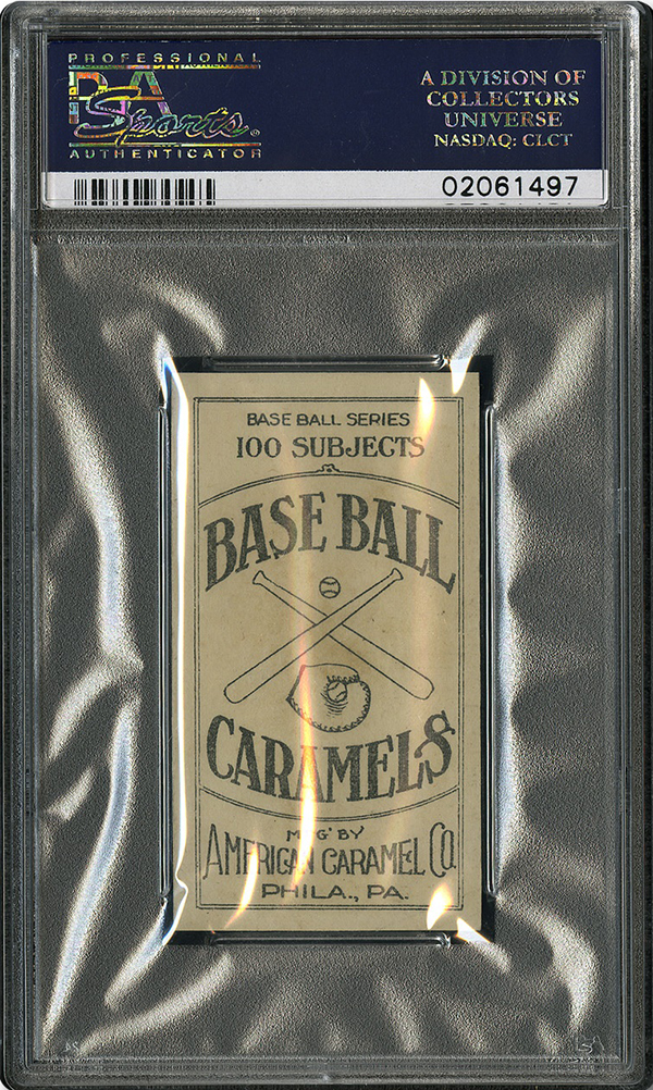 1909 E90-1 American Caramel Shoeless Joe Jackson Rookie ~~ PSA 1 ~~ SHARP  [pc]