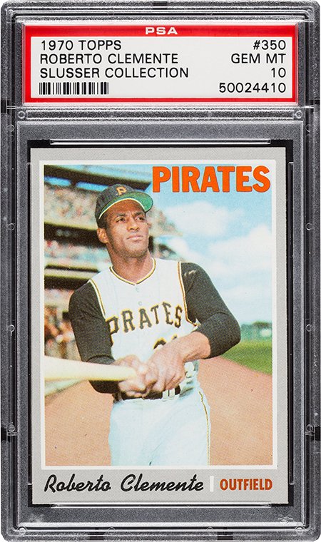 1970 Topps Roberto Clemente PSA 10 450