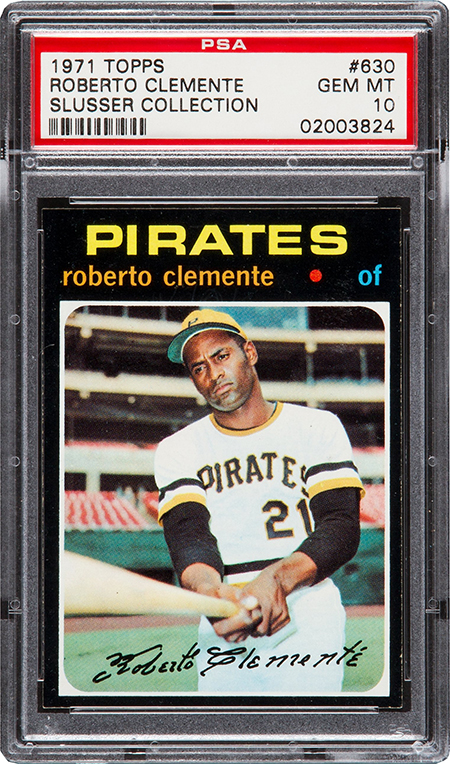 1971 Topps Roberto Clemente PSA 10 450