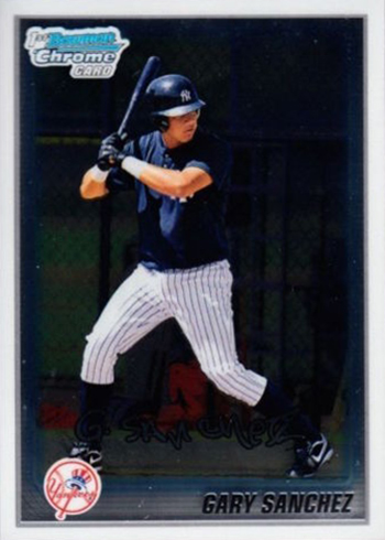 2010 Bowman Chrome Prospects Gary Sanchez