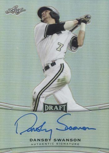 Dansby Swanson Rookie Cards and Other Prospect Cards