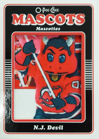 2016-17 O-Pee-Chee Hockey Patch Mascot